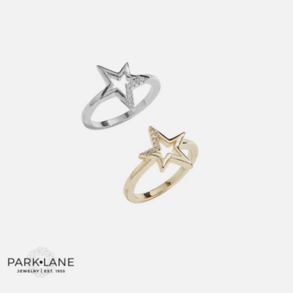 Park Lane Rodeo Ring - Silver - Size 7